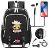 Anime Printed Teenage Backpack School Bags Cartoon Printing Laptop Bagpack Back To School Rucksack for Boy Girl