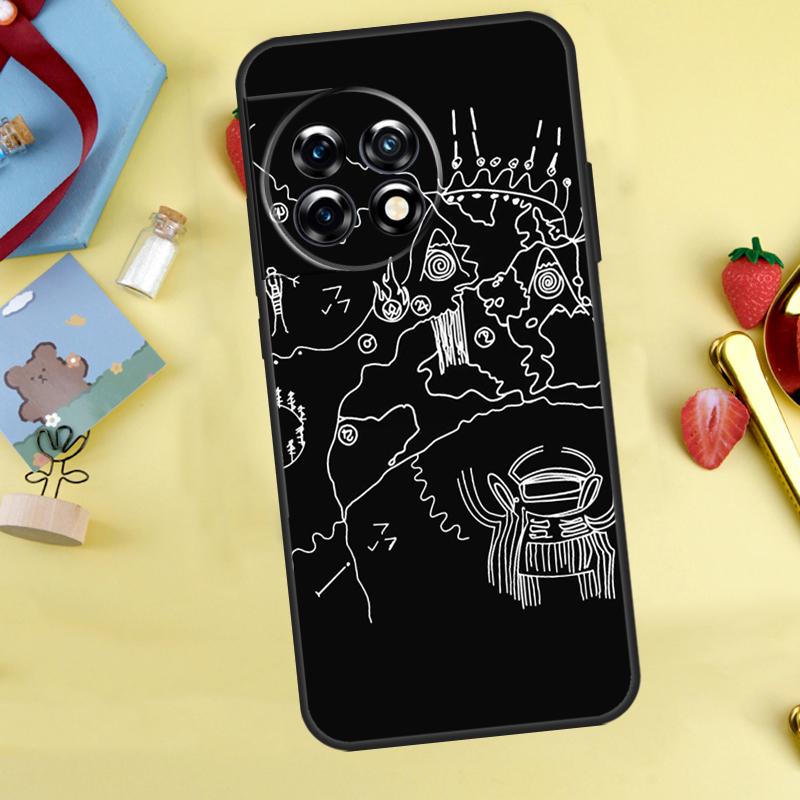 Добро пожаловать в Твин Пикс Чехол для OnePlus 13T 13R 12 12R 15 13 11 10 10T 8T Nord CE 2 3 4 Lite N20 N30 Nord 5 Чехол