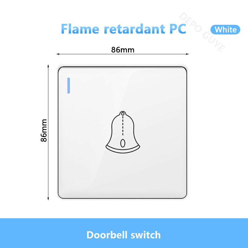 Белая настенная розетка USB стандарта Великобритании 13A, универсальная вилка Type-C для быстрой зарядки мощностью 18 Вт, настенный выключатель света, электрическая розетка