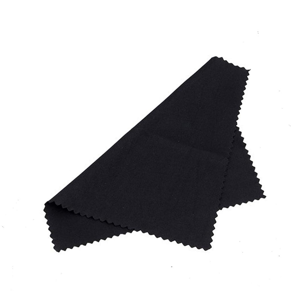 Double-Sided Velvet Instrument Polishing Cloth for Guitar, Bass, and Piano Care