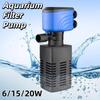 Silent Operation Aquarium Filter Pump Energy Efficient Water Purification Pump  for Aquarium