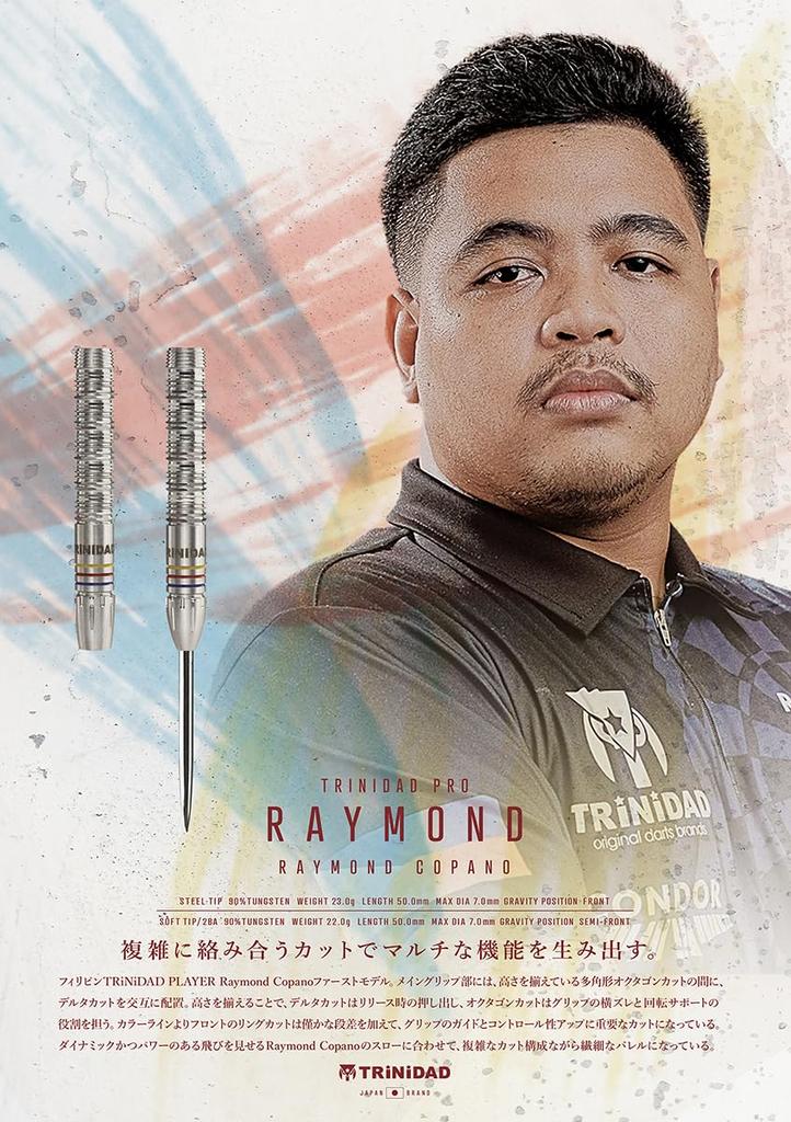 TRiNiDAD PRO Raymond Steel Trinidad Pro Raymond Dart Barrel Steel