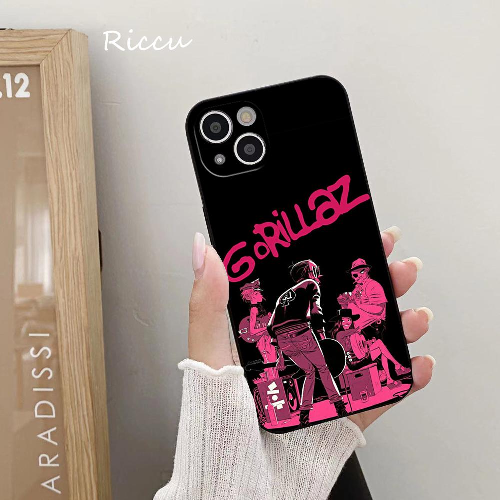 Gorillaz The Now Now Animal Phone Case For IPhone 17 air 17pro 16pro 15pro 14promax 12 Pro 15Plus 13promax Covers Silicone cases