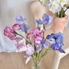 DIY Accessories Artificial Iris Flower Branch 80cm Faux Floral  Home Decoration