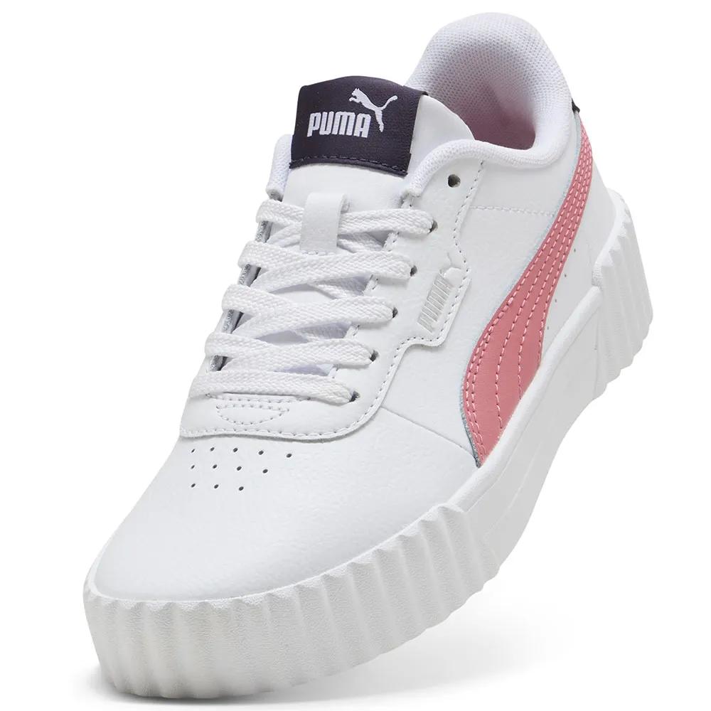 PUMA Carina 3.0 sneakers lace closure White/Wild Pink
