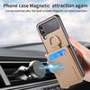 For Samsung Z Flip 4 Zflip4 Anti -Dust Portable Ring Holder Leather Bag Case For Samsung Galaxy Z Flip 4 Flip4 5g Phone Covers