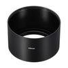PATIKIL 49mm Lens Hood for Camera Long Focus Frosted Internal Black with Cleaning Cloth Lens, Anti-Reflective Hood,