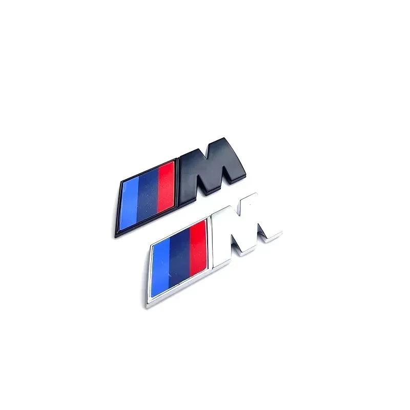 Для BMW М ЛОГОТИП Наклейка на крыло Значок на задний багажник 1 3 5 7 Серия X1 X3 X5 X6m M Sports Наклейка Автоаксессуары Наклейка Стайлинг