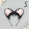 Handmade Simulated Hamster Ear Headband Cos Beast Ear Tail Set Lolita Kc Plush Cute Hamster Headdress
