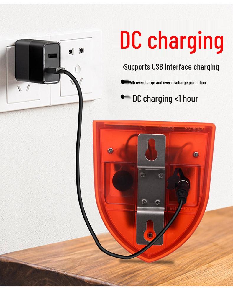 Солнечный инфракрасный датчик движения с сигнализацией и отпугивателем животных