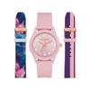 Набор часов SR9099 Пудрово-розовый женский