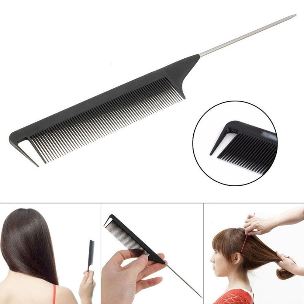 New Metal 220x28x4mm Rat Beauty Tail Hair Comb Tool Styling Style