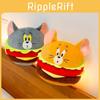 And Tom Jerry Burger Shaped Plush Toy Cute Cartoon Doll Kids Gifts Birthday