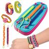 Gift for Girls: Friendship Bracelet Making Kit Toy Best Birthday Gift Top Trending DIY Jewelry Bracelet Stringing Machine