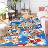 1Pc Penguin Christmas Celebration Rug Office Carpet Indoor Outdoor Doormat Nonslip Soft Living Room Christmas Halloween Gift D92286