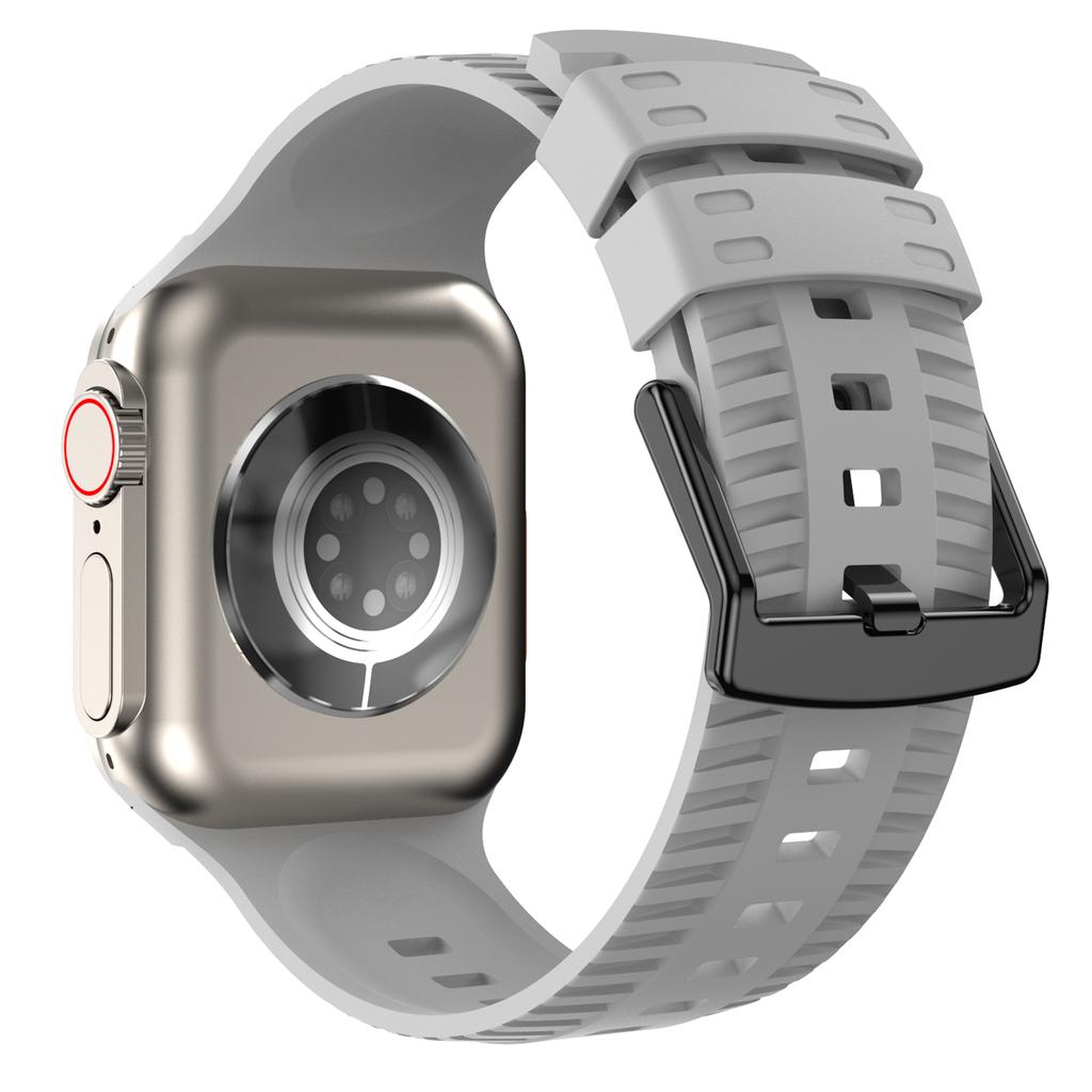 Ремешок с узором в виде шин для Apple Watch Ultra Band 49 мм, 44 мм, 45 мм, 41 мм, 42 мм, 38 мм, силиконовый браслет Correa IWatch Series 8 Se 7 6 5 4