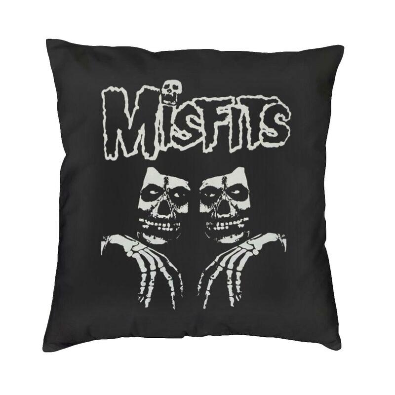 Misfits Хоррор Панк-Рок Группа Хэллоуин Наволочка для Дивана Роскошная Наволочка Бархатная Наволочка
