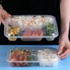 Disposable Rectangular 4-Compartment Takeaway Containers