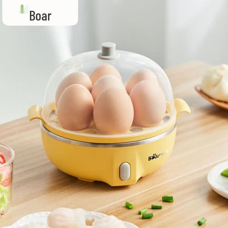 BEAR Мини-яйцеварка для дома, штепсель CN (адаптер в комплекте)