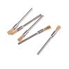 5Pcs 3Mm*5Mm Shank Polishing Brass Wire Wheel Brushes Rotary Cleaning Tools