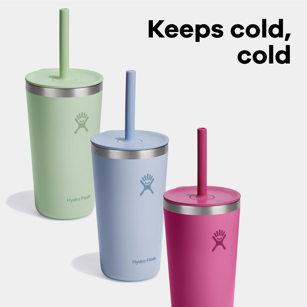 Стакан All Around с крышкой-соломинкой, 28 унций (828 мл) Нержавеющая сталь, Изолированная чашка с алоэ вера (Официальный японский продукт)