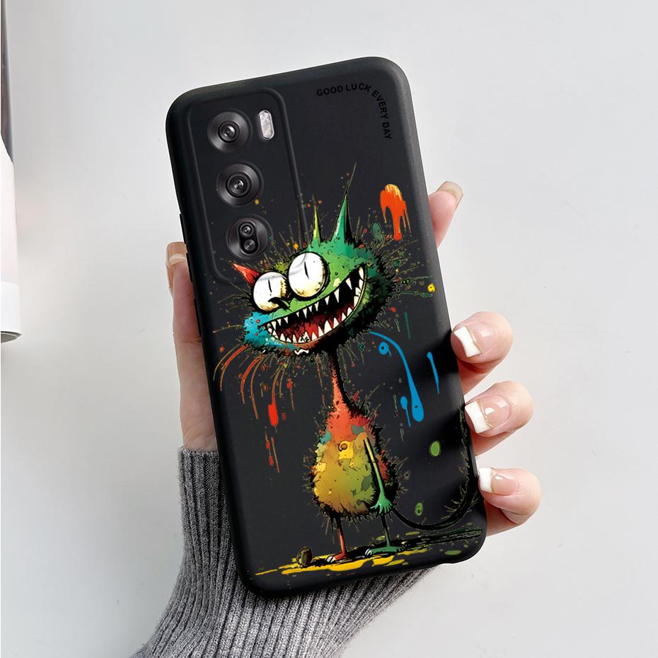 Чехол для Oppo Reno12 Pro 5G CPH2629 Милый Кролик Панда Мягкий Силиконовый Защитный Чехол на Заднюю Панель Для Телефона OPPO Reno 12 Pro 5G 2024