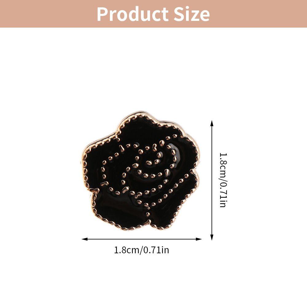 6PCS Clothing Crafts Decorative DIY Anti-exhaust Adjustable Coat Button Seamless buttons Detachable