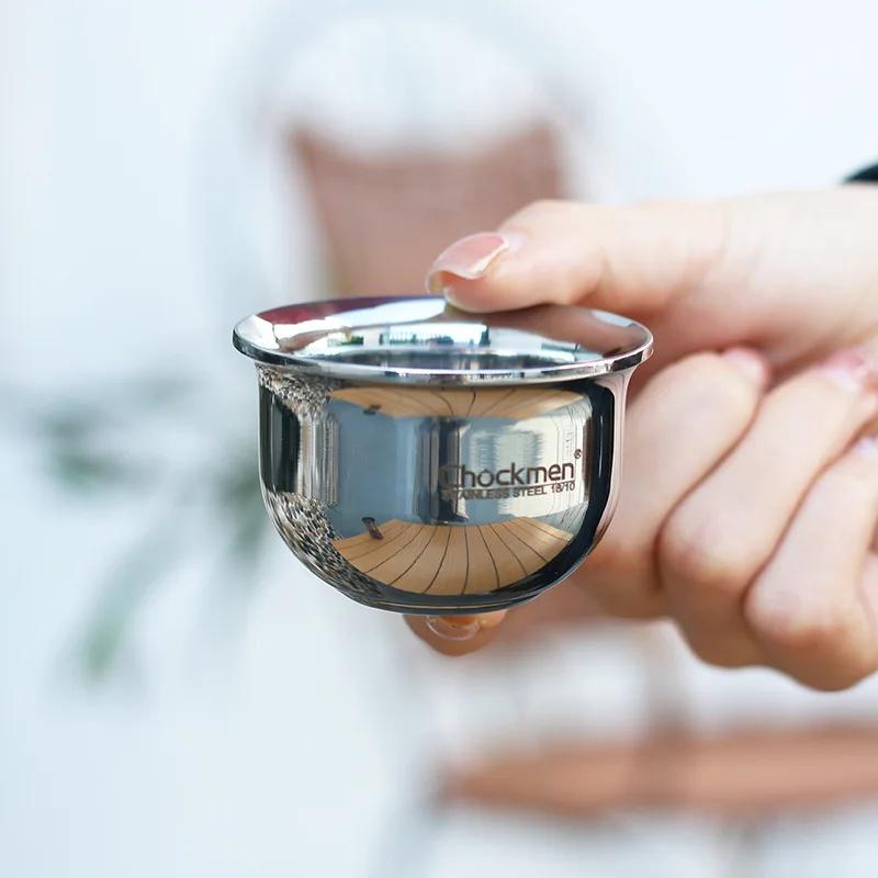 Кружка для пива из хирургической стали 316, бокал для вина, небьющаяся барная посуда, походная посуда для напитков, можно мыть в посудомоечной машине, нержавеющая, портативный стакан, подарок