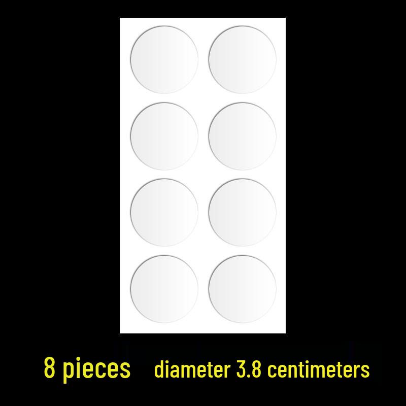 Бесшовные круглые прозрачные акриловые двусторонние клейкие точки для воздушных шаров, автомобильных украшений, свадебного декора и новогодних фотографий.