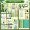 Back-to-School Panda Stationery Gift Box with Canvas Bag for Primary Students