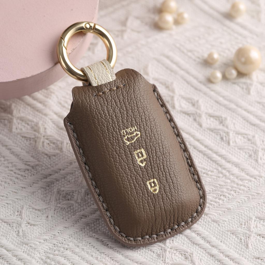 Индивидуализированный чехол для ключа автомобиля Kia k3, ручная работа, защита ключа из высококачественной кожи, пряжка для чехла