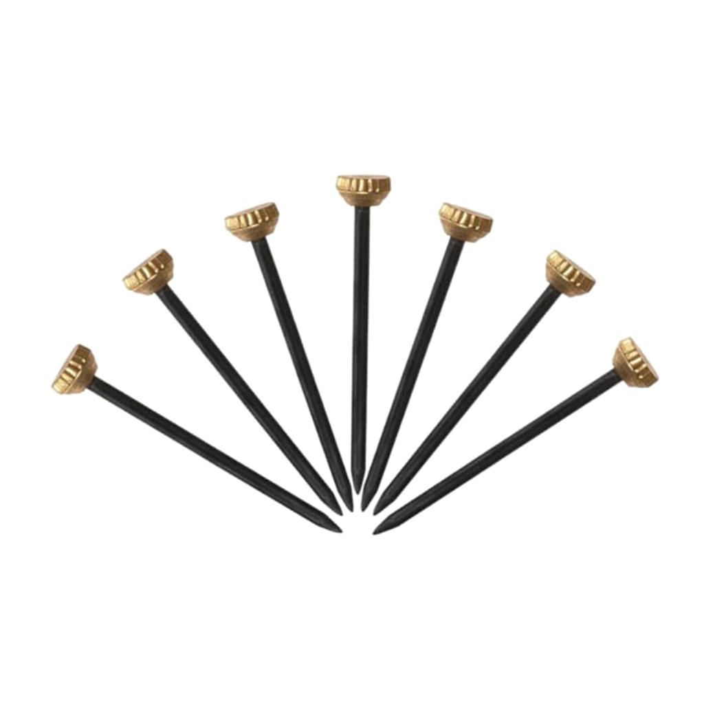 Upgraded Picture Frame Nails Pack of 50 Versatile Half-round Head Nails Picture Frame Tack Suitable for Various Surfaces