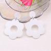 Minimalist Simple Fashion Rose Floral Acrylic Earrings Geometric Retro Temperament Flower Versatile Jewelry For Women