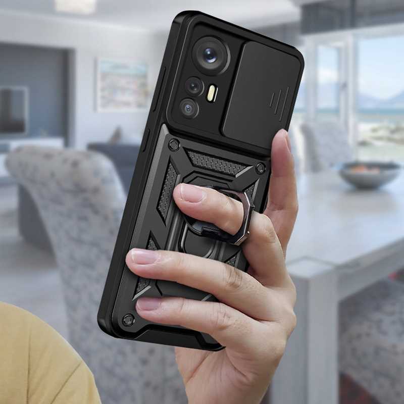 Spacecase Camring Xiaomi 12 Pro Black