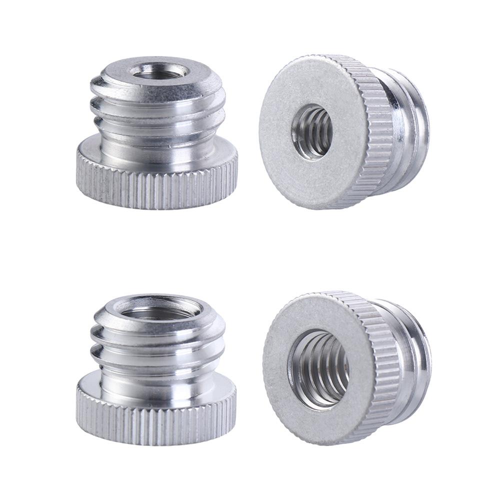 Tripod Mount Adapter 5/8-Inch Male Conversion Screw 1/4 Turn 5/8 Screw Camera Screw Tripod Screw
