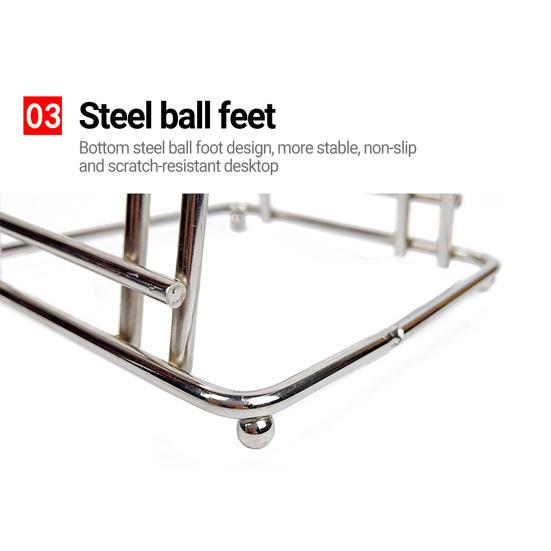 Органайзер для разделочной доски. Высокопрочная органайзер для кладовой. Подставка для разделочной доски из нержавеющей стали квадратной формы.