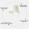 Big Brimmed Folding Straw Hat Lightweight Woven Sun Cap Fashion Vacation Beach Cap  Women