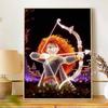Disney Diamond Painting Kit Brave Merida Style Home Decor Craft Perfect Gift Idea Creative Diamond Art (138 characters)
