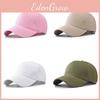 Polyester Baseball Cap With Sunshade And Windproof Features For Summer Daily Wear
