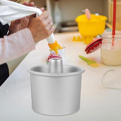 1 набор Круглая форма для торта со съемным дном для выпечки в духовке Легко чистить для домашнего и пекарского использования Высота для шифоновых и муссовых тортов