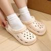 Thick Soled Perforated Shoes for Women, Sandals for Wearing, Height Increasing Slippers, Hiking Beach Sandals