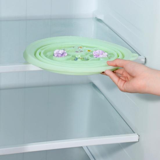 Миска для ледяной ванны для лица, складная силиконовая миска для ухода за кожей лица со встроенными решетками, холодная терапия