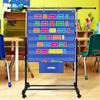 Large Classroom Pocket Chart Educational Daily Schedule Pocket Accessories Standards Pocket Chart
