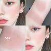 6 Colors Single Blush Palette Waterproof Lasting Natural Face Red Rouge Powder Fashion Cream Blusher