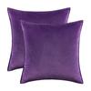 Home Decoration Edge Velvet Waist Pillow Cushion Cover Super Soft Plush Hotel Sofa Pillow Cover