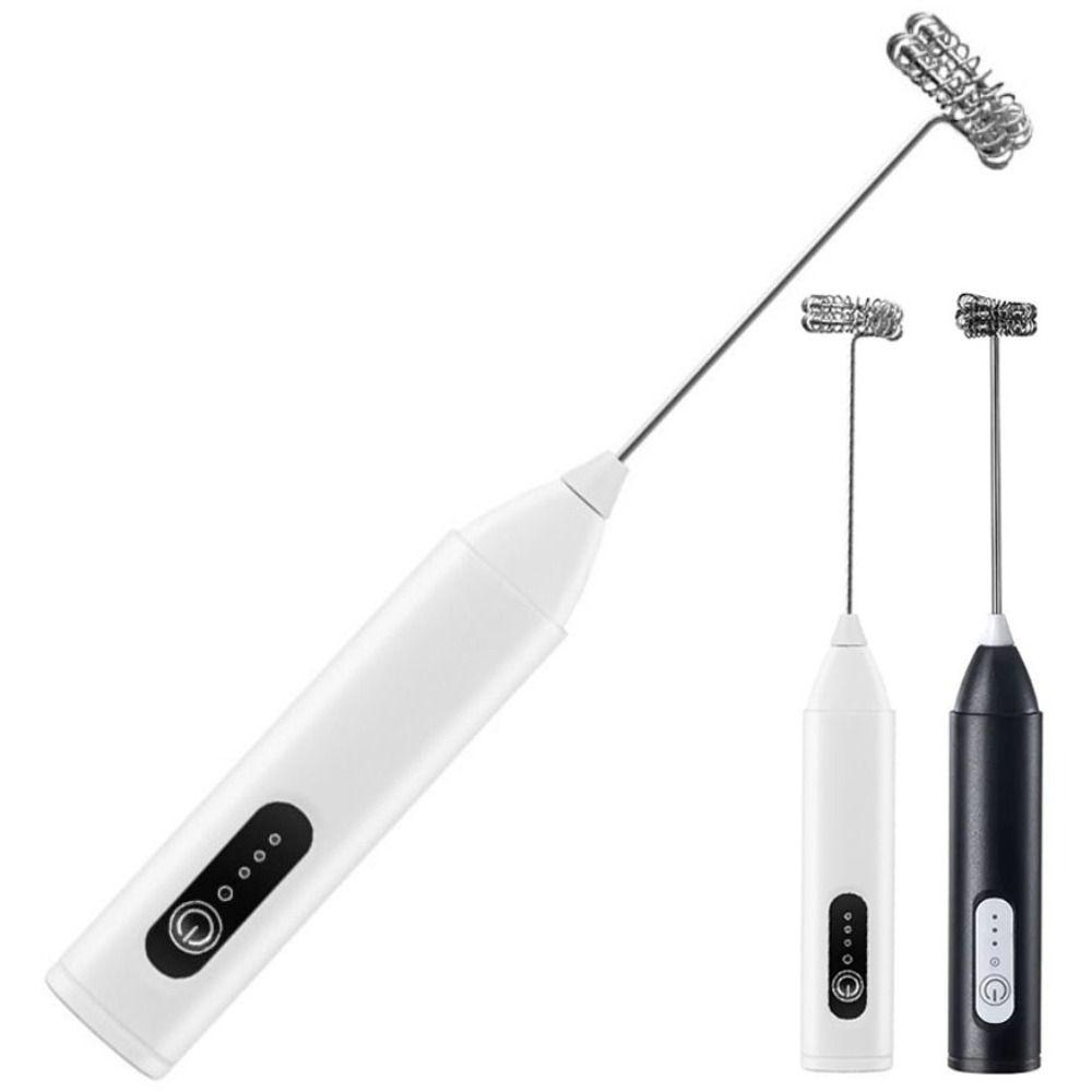 2 шт. Портативный электрический вспениватель молока Сделай сам Мини-пенообразователь Ручной венчик Приготовление капучино