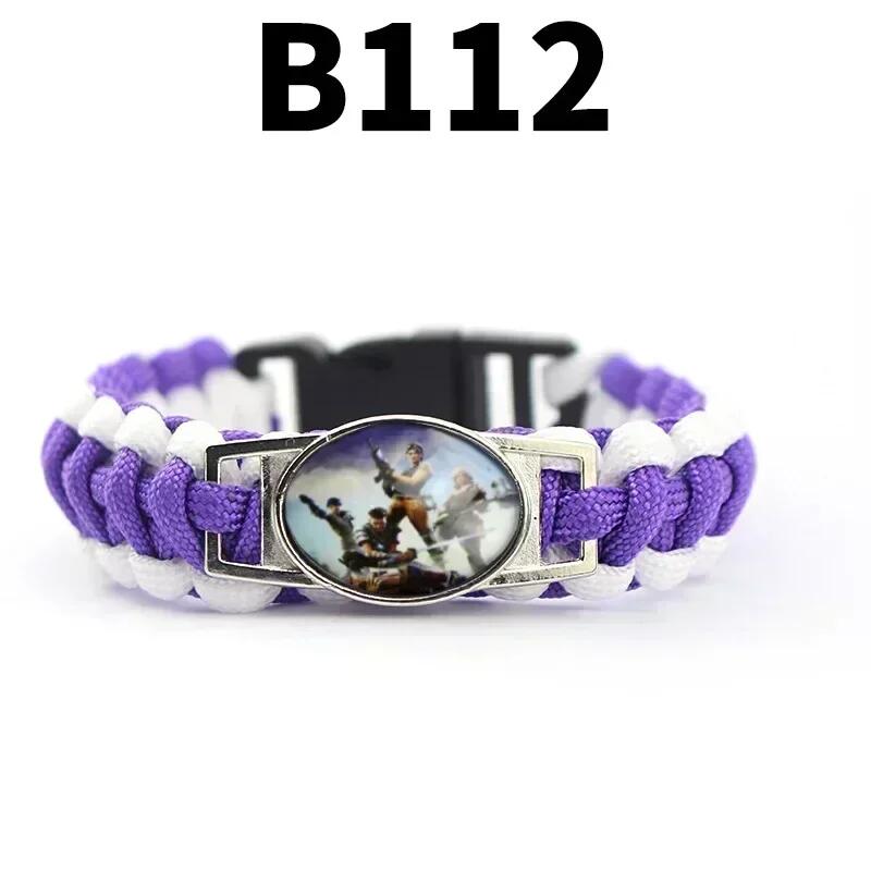 Fortnite Hand Braided Bracelets Punk Cool Bracelet Men Women Hand Chain Accessories