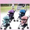 Four Wheeled Baby Stroller Lightweight Foldable Convertible Seat Multifunctional