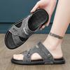 Fashion Fashion Sandals Men Summer Comfortable Adult Mens Casual Slippers Beach Shoes For Men Non Slip Open Toe Sandals Male