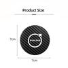2Pcs Car Leather Coaster Pad Anti-noise Water Cup Mat For Volvo Rdesign XC60 XC40 V60 V70 XC90 V90 V40 EC40 EX40 S80 S60 S90 C70